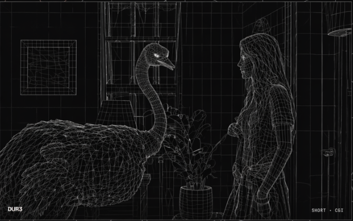 DUR3 — stylized still